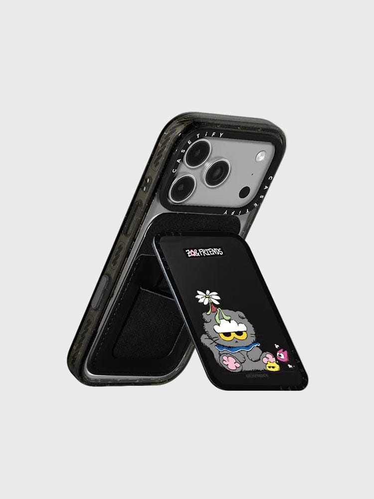 ZO&FRIENDS ELECTRONICS_ 블랙 [1월 중 재입고 예정] ZO&FRIENDS X CASETiFY 카드 홀더 스탠드 (블랙)
