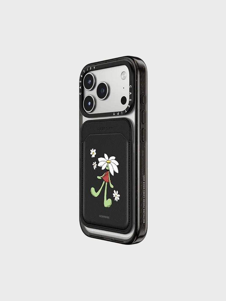 ZO&FRIENDS ELECTRONICS_ 블랙 [1월 중 재입고 예정] ZO&FRIENDS X CASETiFY A&NE Snappy 맥세이프 월렛 (블랙)