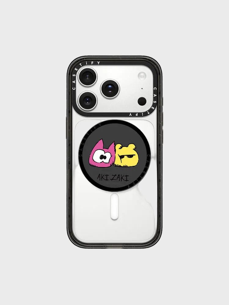ZO&FRIENDS ELECTRONICS_ 블랙 [1월 중 재입고 예정] ZO&FRIENDS X CASETiFY AKIZAKI Snappy 그립 스탠드 (블랙)
