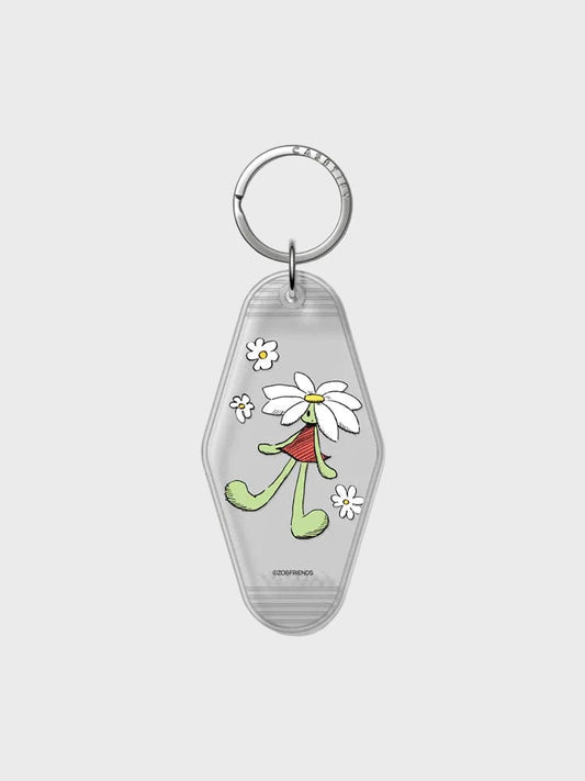 ZO&FRIENDS ELECTRONICS_ 프로스트 ZO&FRIENDS X CASETiFY A&NE 키체인 태그 (프로스트)