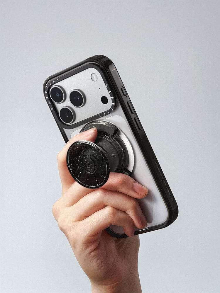 ZO&FRIENDS ELECTRONICS_ 블랙 ZO&FRIENDS X CASETiFY A&NE Snappy 그립 홀더 (블랙)