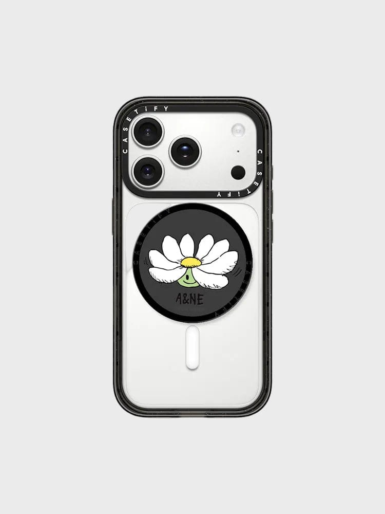 ZO&FRIENDS ELECTRONICS_ 블랙 ZO&FRIENDS X CASETiFY A&NE Snappy 그립 스탠드 (블랙)