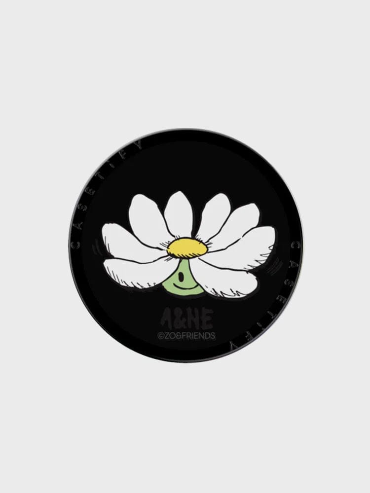 ZO&FRIENDS ELECTRONICS_ 블랙 ZO&FRIENDS X CASETiFY A&NE Snappy 그립 스탠드 (블랙)