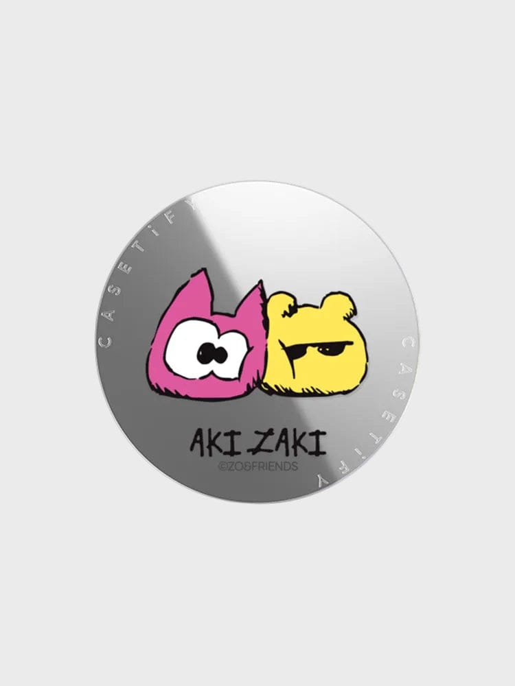 ZO&FRIENDS ELECTRONICS_ 미러 ZO&FRIENDS X CASETiFY AKIZAKI Snappy 그립 스탠드 (미러)