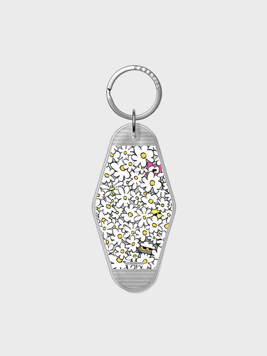 ZO&FRIENDS ELECTRONICS_ 프로스트 ZO&FRIENDS X CASETiFY DAISY 키체인 태그 (프로스트)