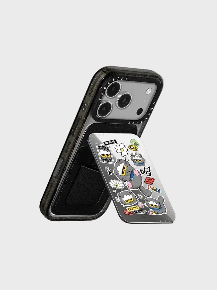 ZO&FRIENDS ELECTRONICS_ 미러 ZO&FRIENDS X CASETiFY ZOA 스티커 카드 홀더 스탠드 (미러)