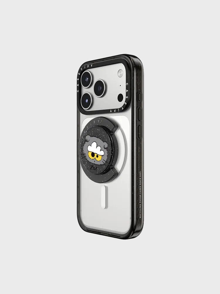 ZO&FRIENDS ELECTRONICS_ 블랙 ZO&FRIENDS X CASETiFY ZOA Snappy 그립 홀더 (블랙)