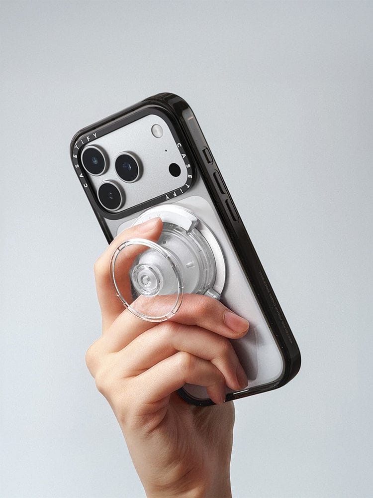 ZO&FRIENDS ELECTRONICS_ 클리어 ZO&FRIENDS X CASETiFY ZOA Snappy 그립 홀더 (클리어)