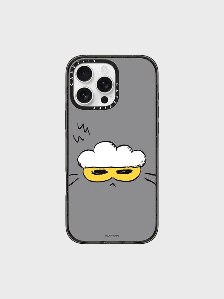 ZO&FRIENDS ELECTRONICS_ iPhone 16 Pro Max ZO&FRIENDS X CASETiFY ZOA FACE SLEEPY 케이스 (iPhone 16 Pro Max)