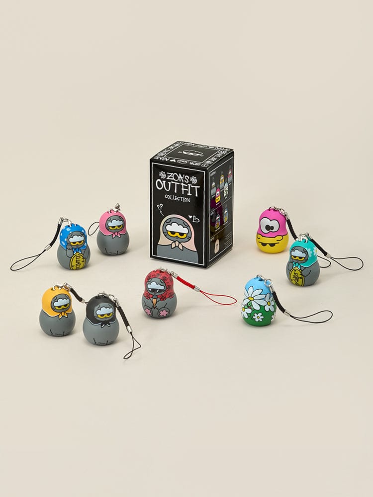 ZO&FRIENDS KEYRING_ 랜덤 피규어 키링 ZO&FRIENDS LUCKY SHOP 랜덤 피규어 키링
