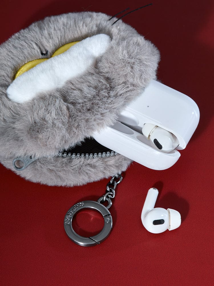 ZO&FRIENDS KEYRING_ ZOA 파우치 키링 ZO&FRIENDS ZOA ZOAFUL WINTER 얼굴 파우치 키링