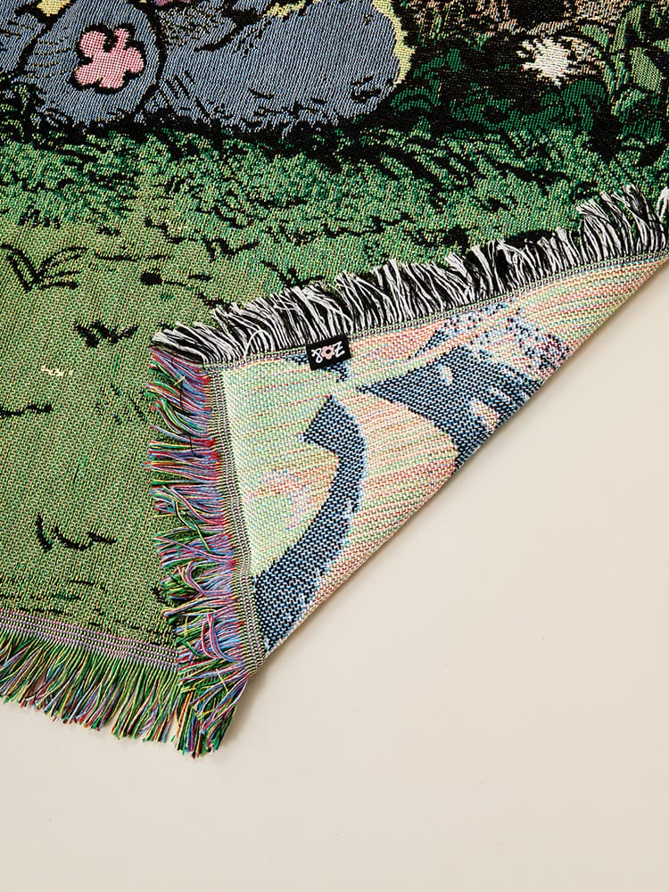 ZO&FRIENDS LIVING_ ZOA 직조 담요 ZO&FRIENDS ZOA LUCKY SHOP 직조 담요