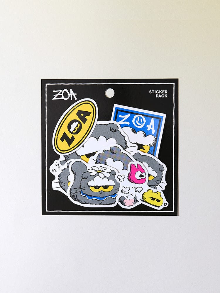 ZO&FRIENDS STICKER/CARD ZOA [팸세제외] ZO&FRIENDS ZOA 스티커 팩