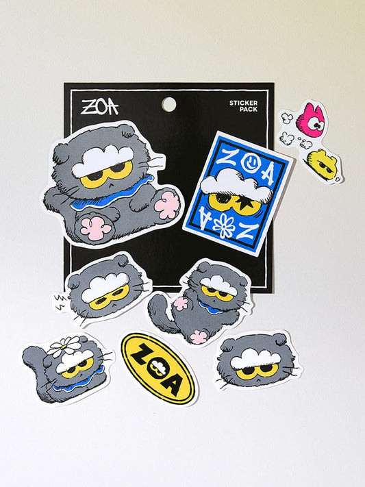 ZO&FRIENDS STICKER/CARD ZOA [팸세제외] ZO&FRIENDS ZOA 스티커 팩