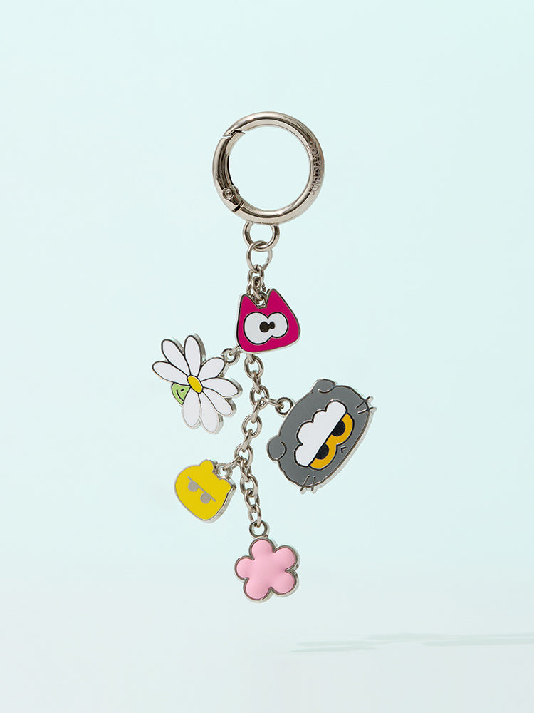 ZO&FRIENDS 시그니처 메탈 키링