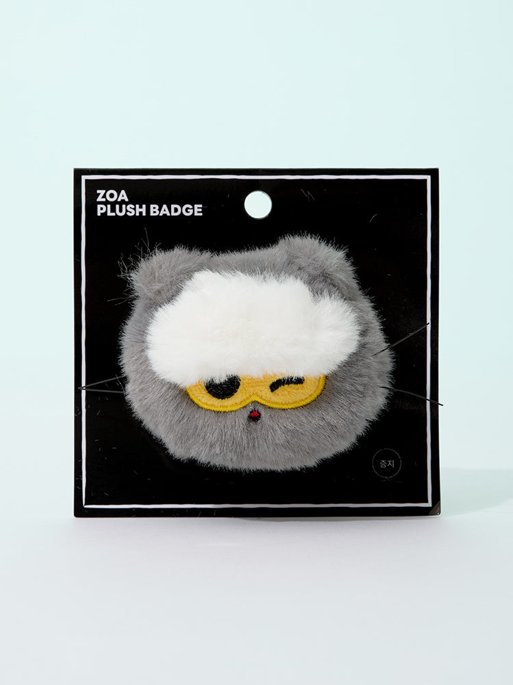 ZO&FRIENDS ZOA 시그니처 윙크 인형 뱃지